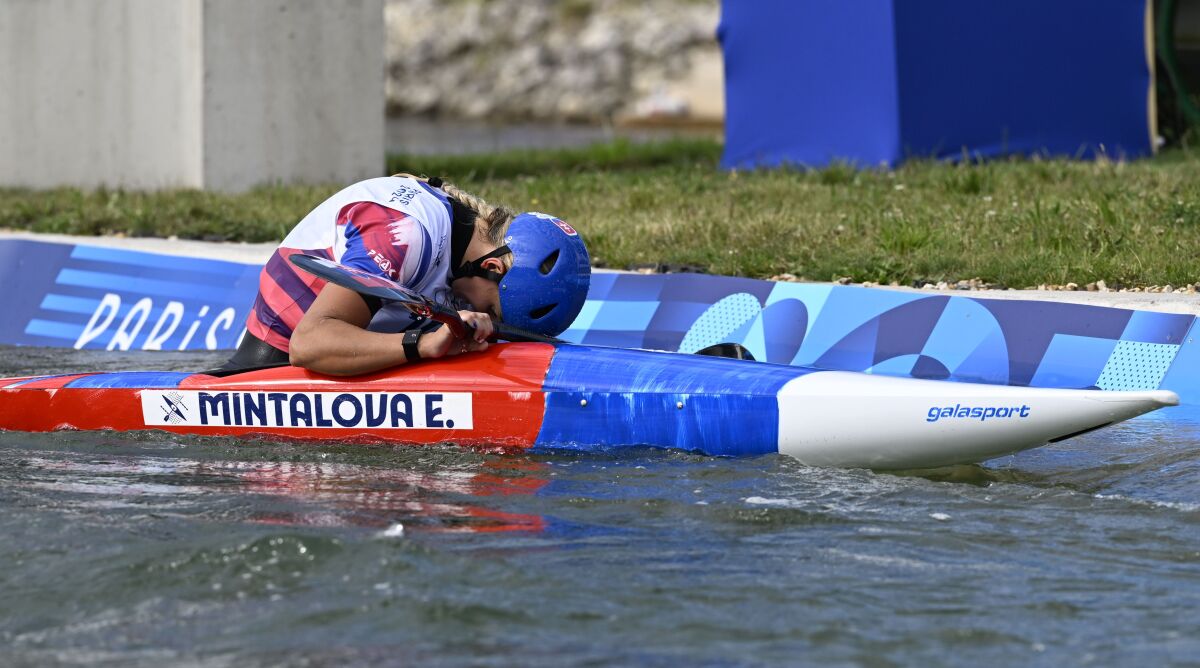 eliška mintálová, vodný slalom