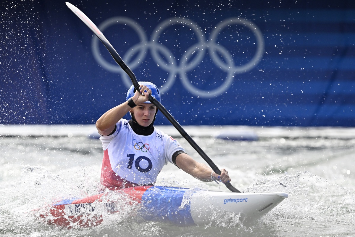 vodný slalom, eliška mintálová