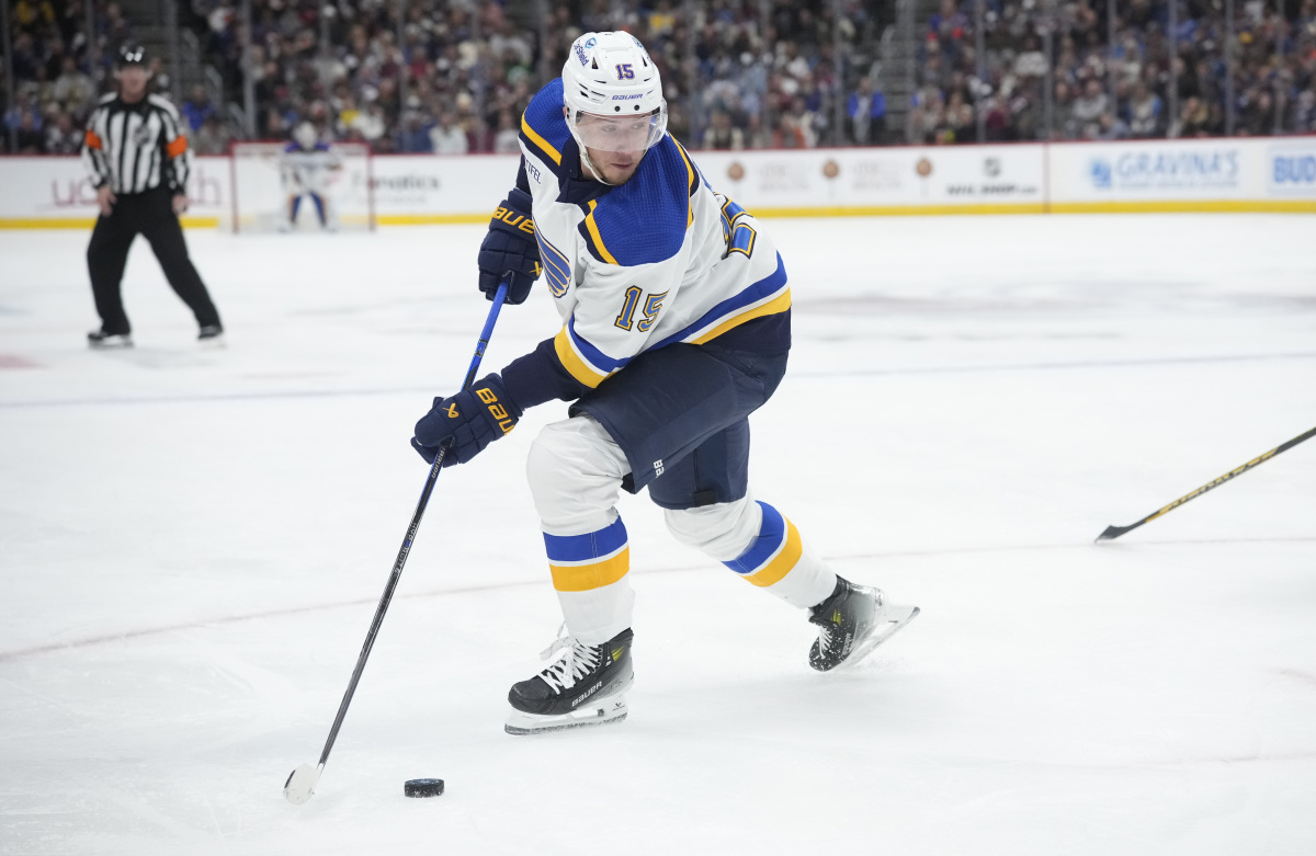 Blues Avalanche Hockey