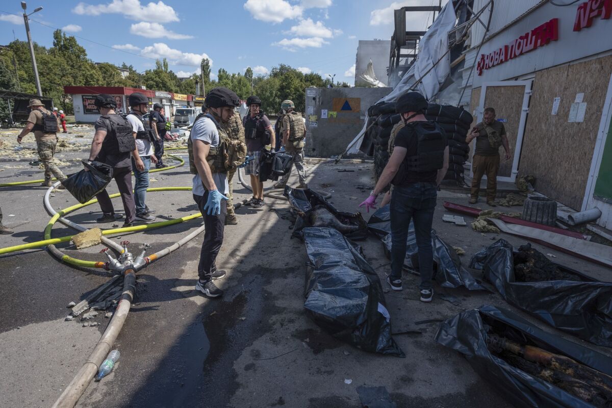 Ukrajina Rusko Vojna Invázia Kosťantynivka