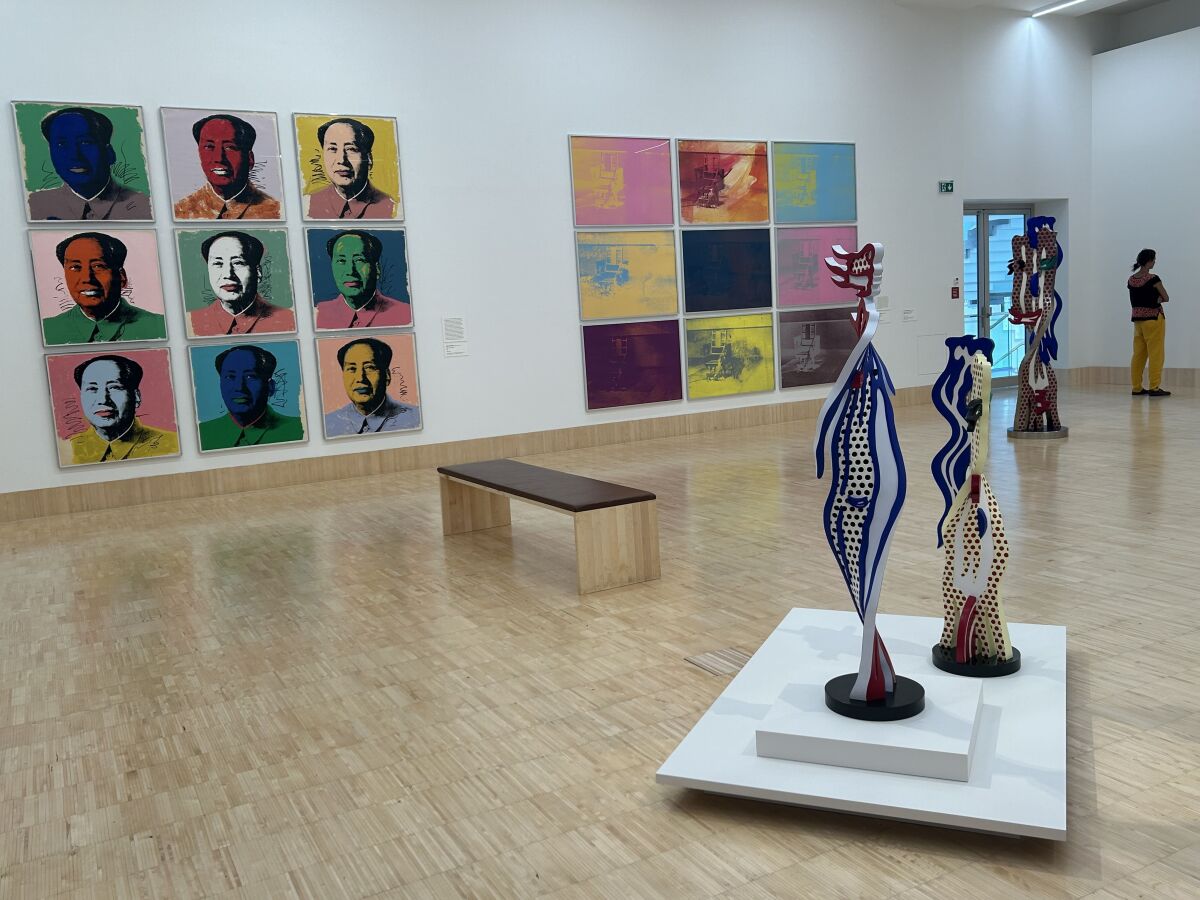 andy warhol, roy lichtenstein, albertina klosterneuburg