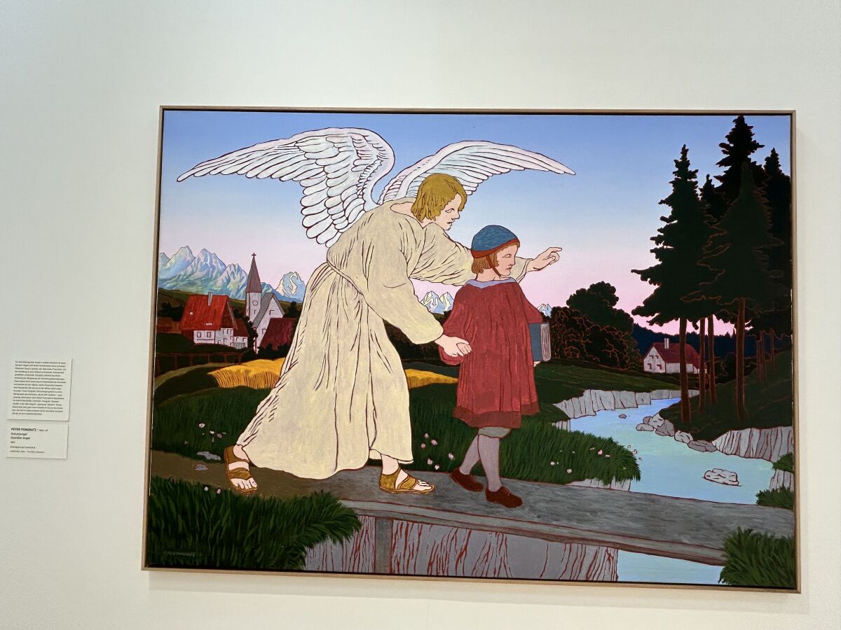 Peter Pongratz: Strážny anjel, Albertina Klosterneuburg