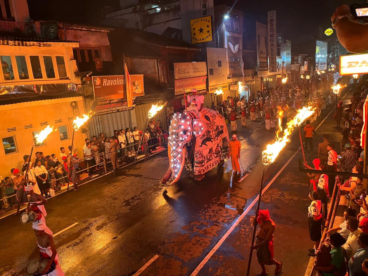 perahera, Kandy, Srí Lanka