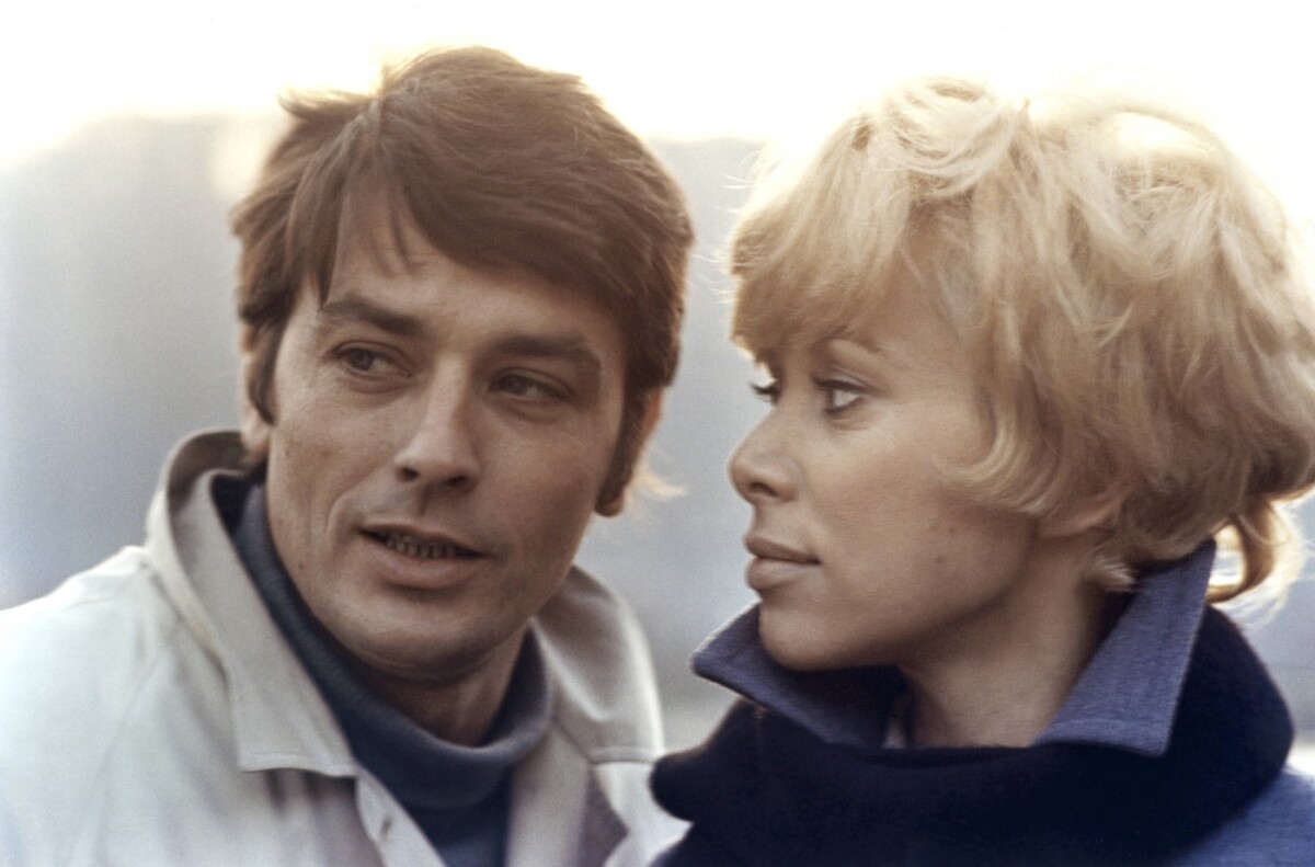 Alain Delon a Mireille Darc