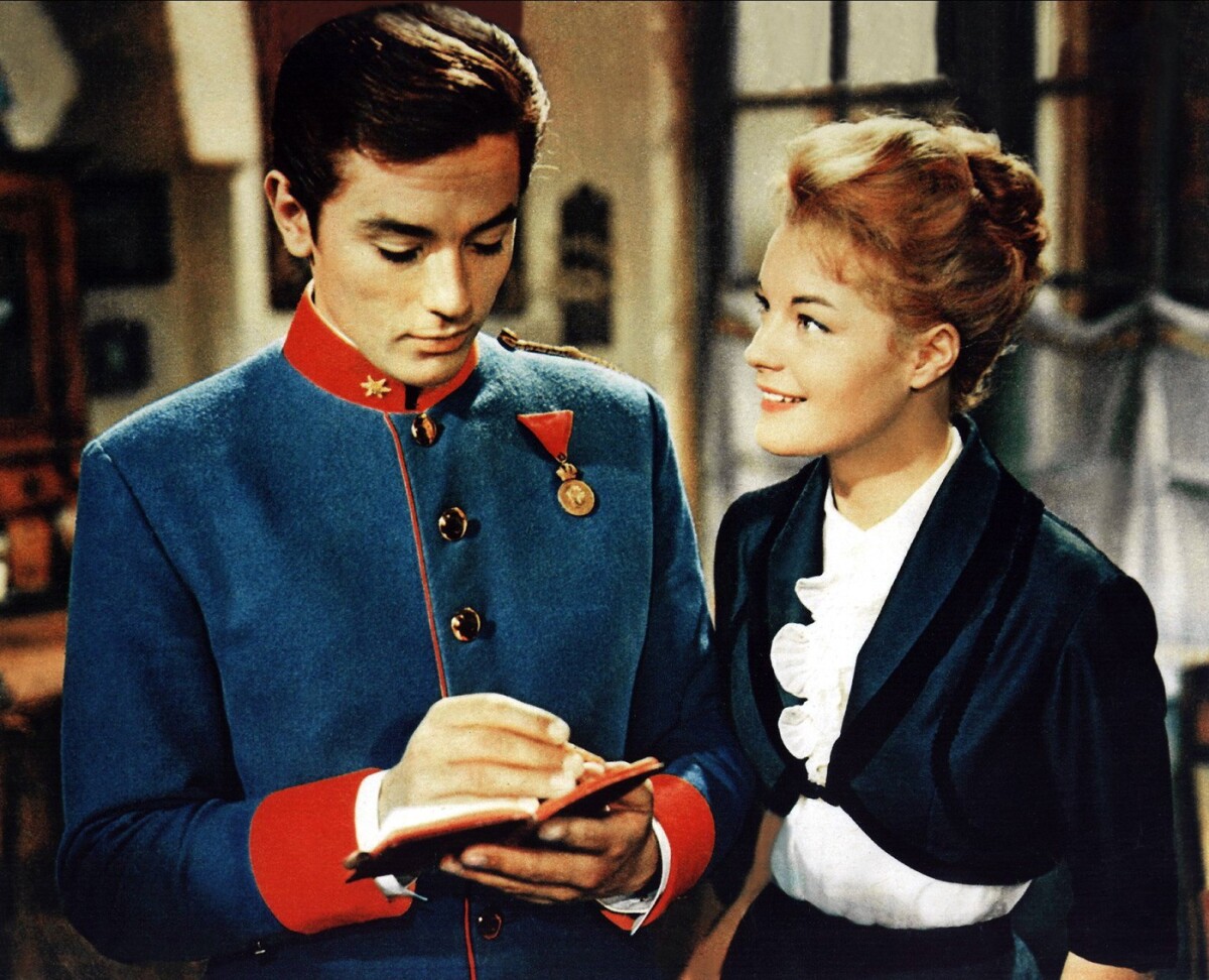 Romy Schneider a Alain Delon