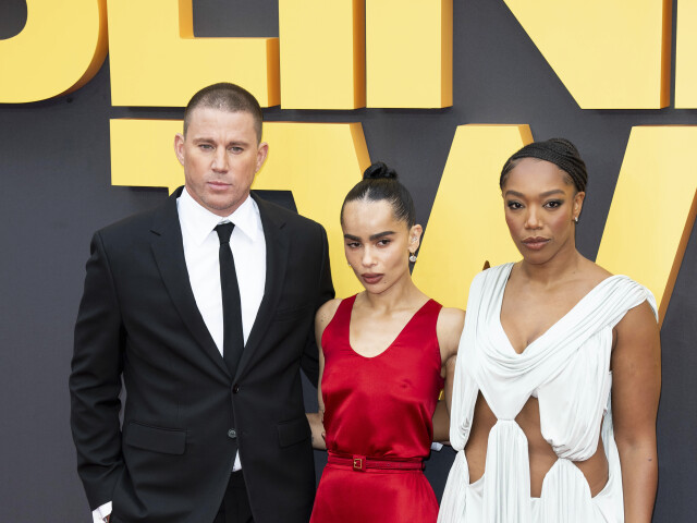 Channing Tatum, Zoe Kravitz a Naomi Ackie