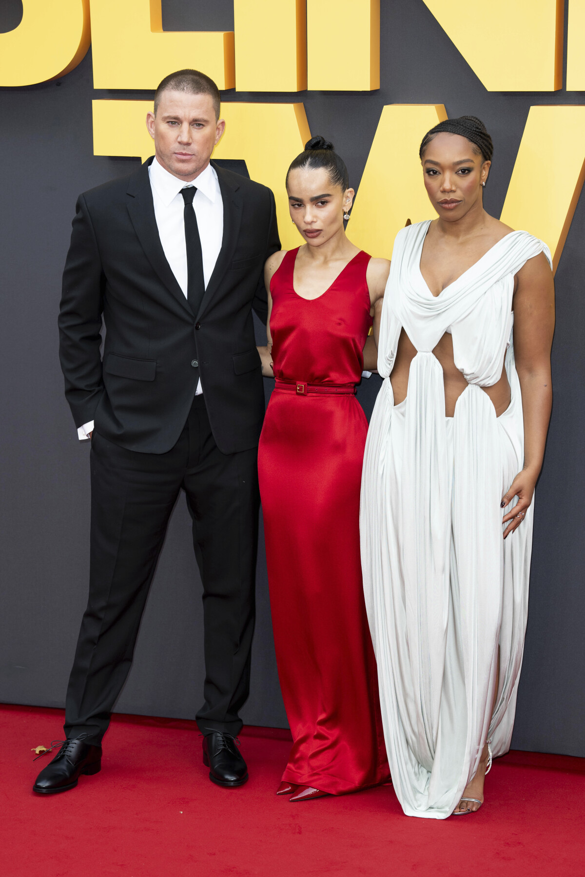 Channing Tatum, Zoe Kravitz a Naomi Ackie