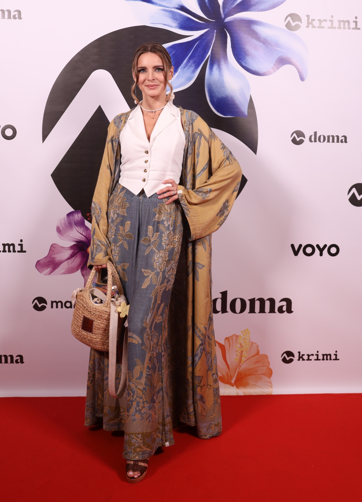 Herečka Monika Szabó. 