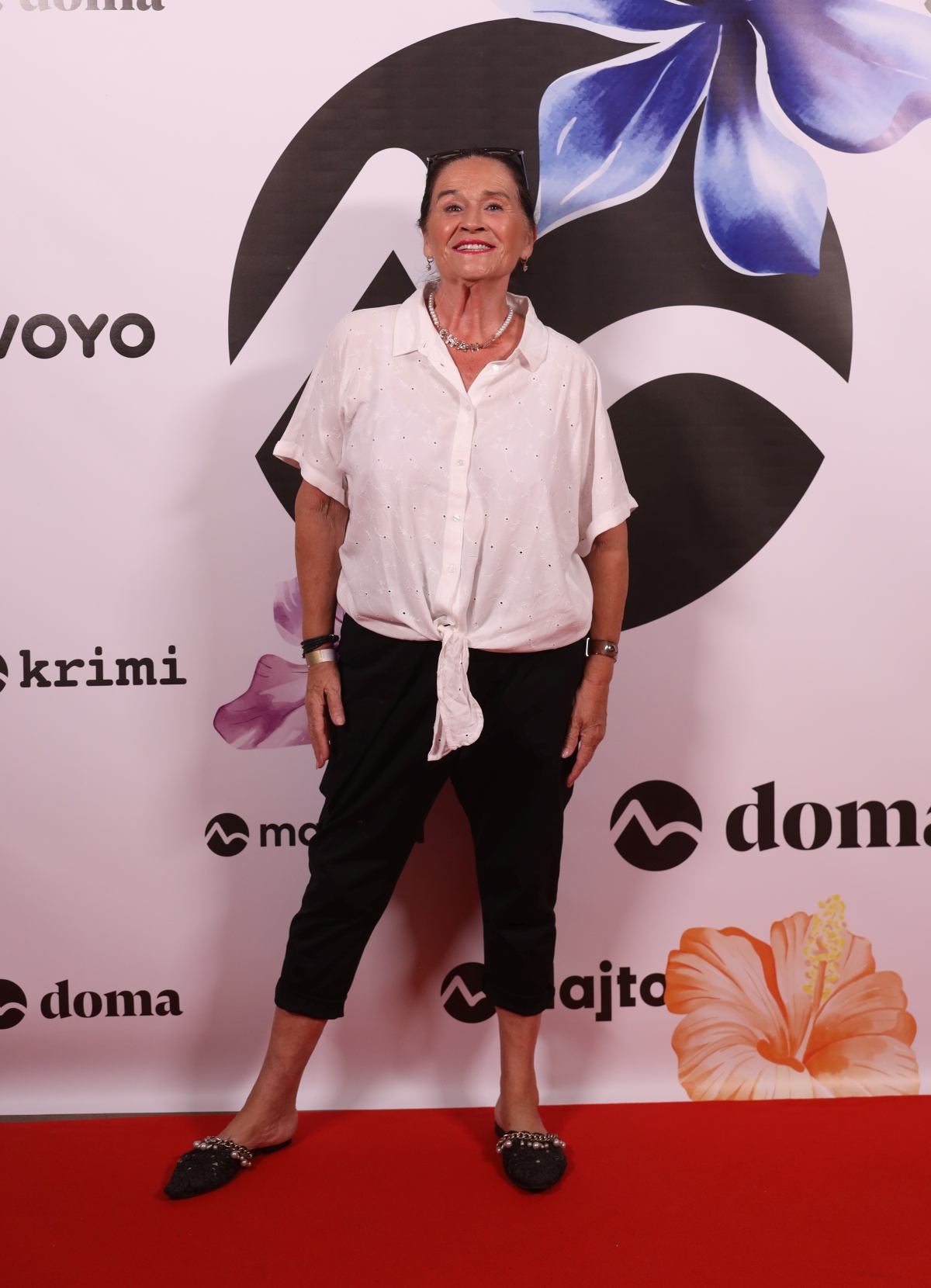 Prišla aj herečka Hana Gregorová. 