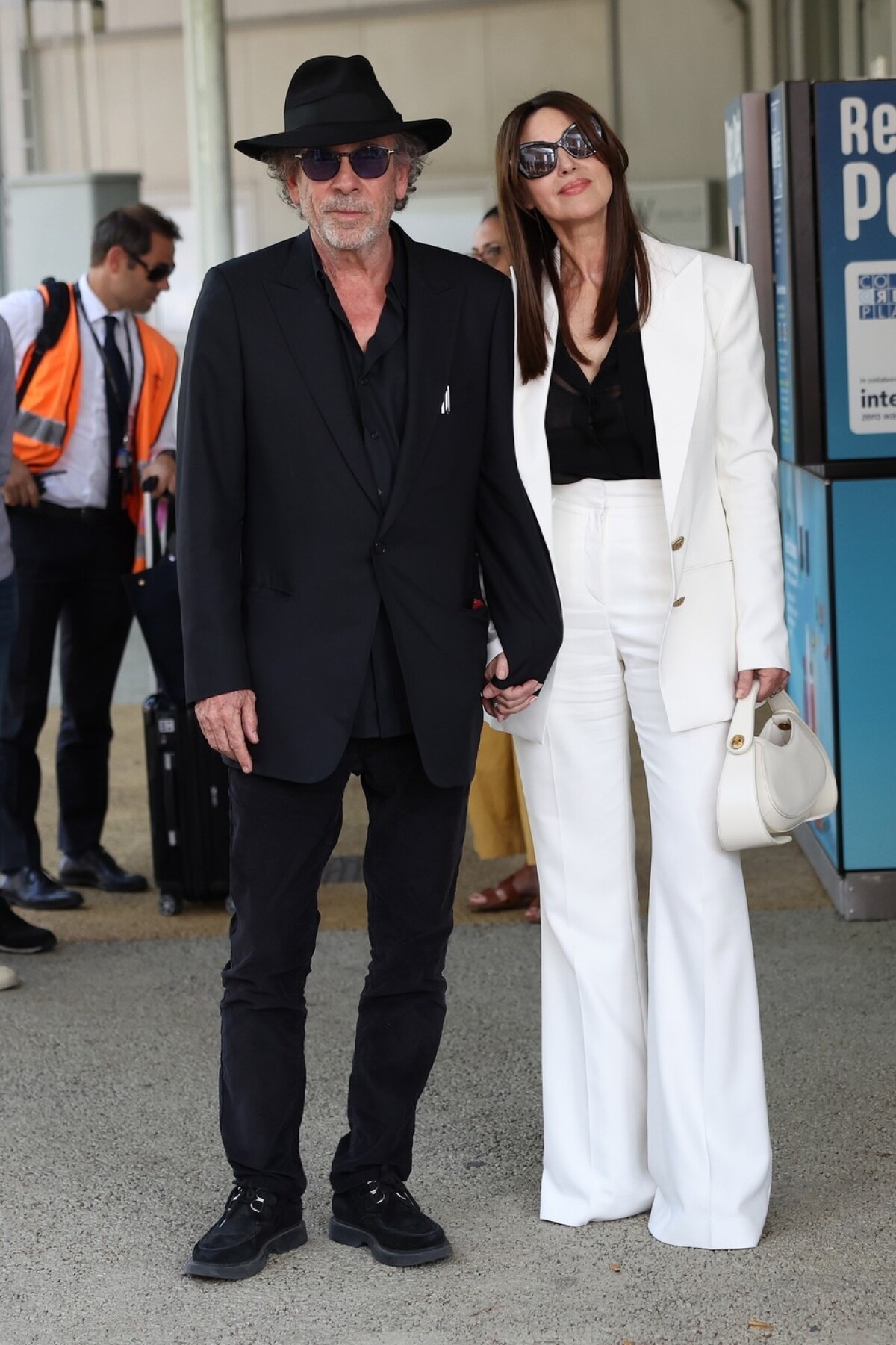 Tim Burton a jeho partnerka Monica Bellucci