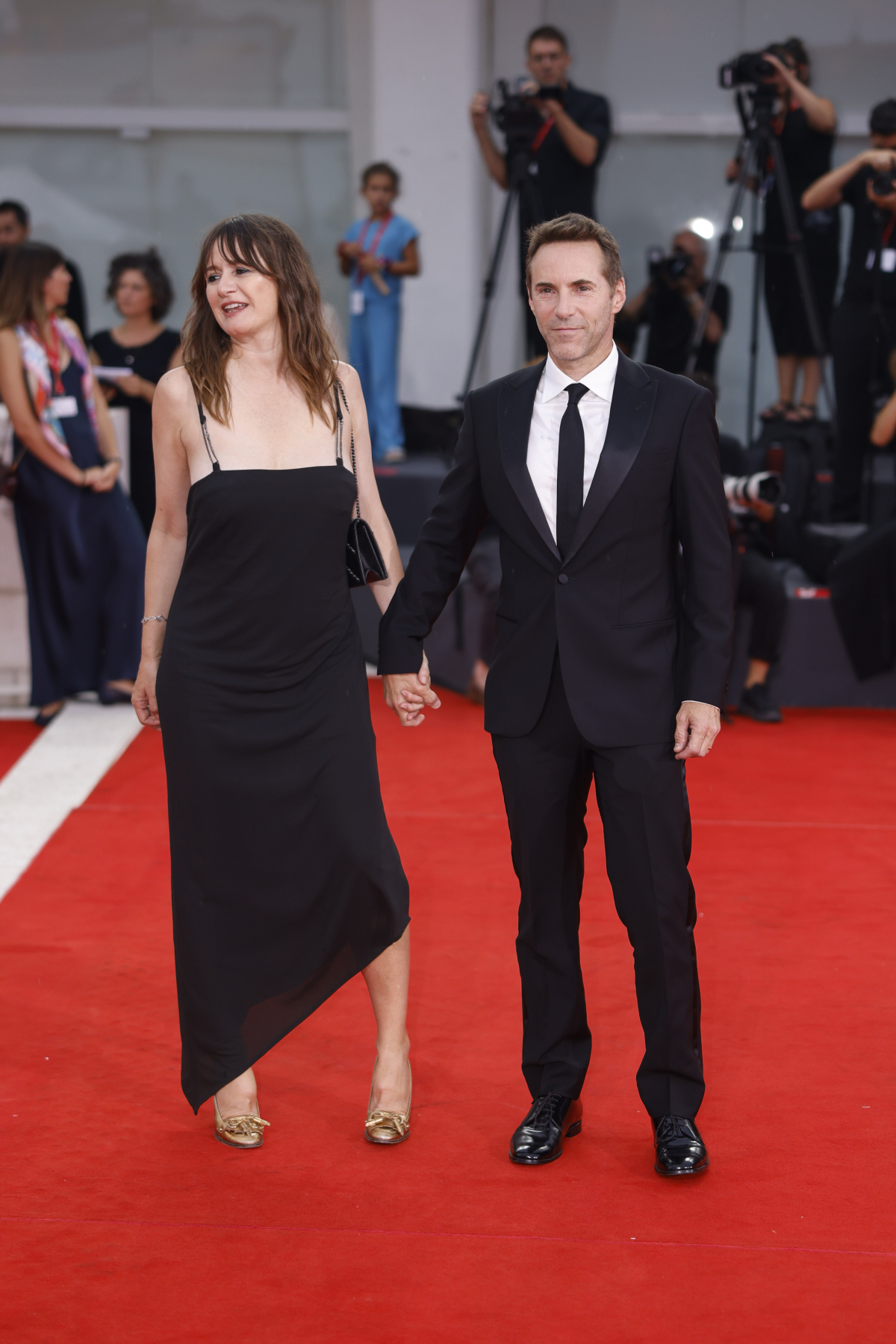 Emily Mortimer a jej partner - herec Alessandro Nivola
