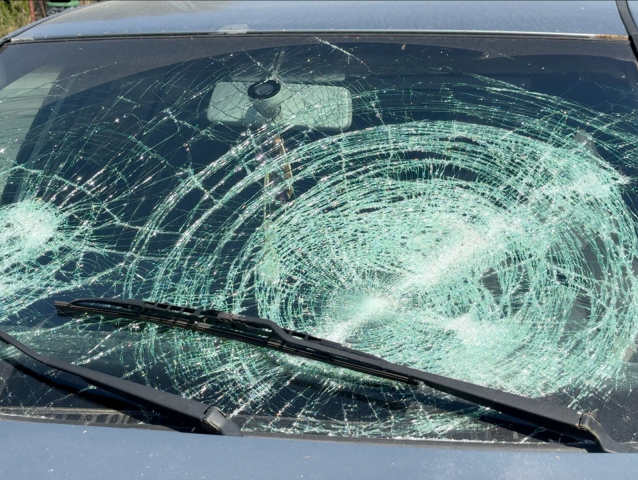Veľká Lomnica, bitka, rozbité auto, havária, zrážka