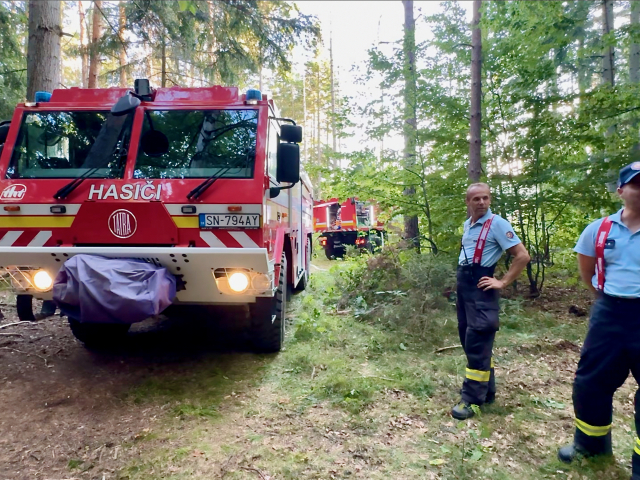 Požiar v Slovenskom raji