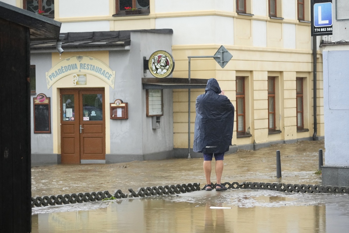 Jeseník / Povodeň / Záplavy /
