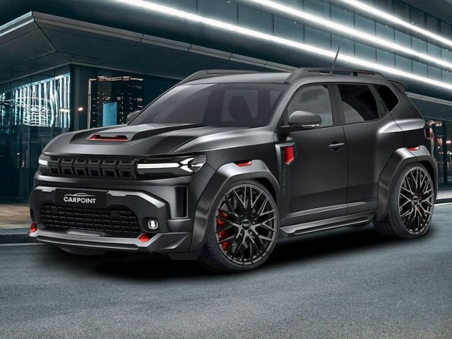Nemecký firma Carpoint zmenila toto cenovo dostupné SUV na nepoznanie. Takmer na okruhový špeciál. A urobila to s citom.  Znížený podvozok, obrovské kolesá a aerodynamické doplnky Dusteru svedčia.
