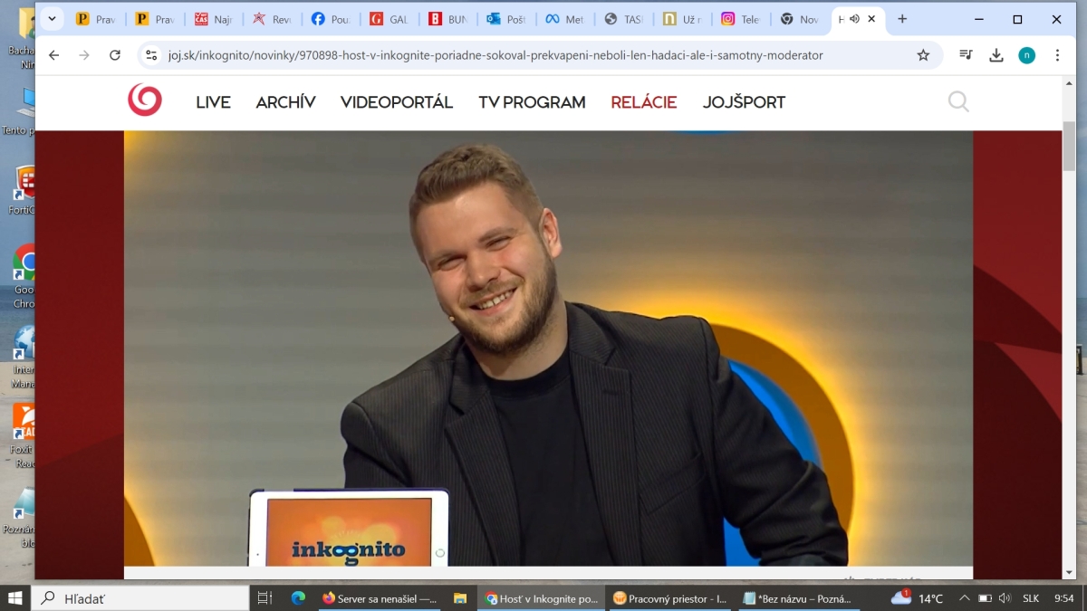 Nedávno sa objavil v relácii Inkognito a vyvolal poriadny rozruch, keď vysvitlo, že je synom známeho slovenského herca a sexidolu. Otcom Jakuba Ferdinanda na obrázku je...