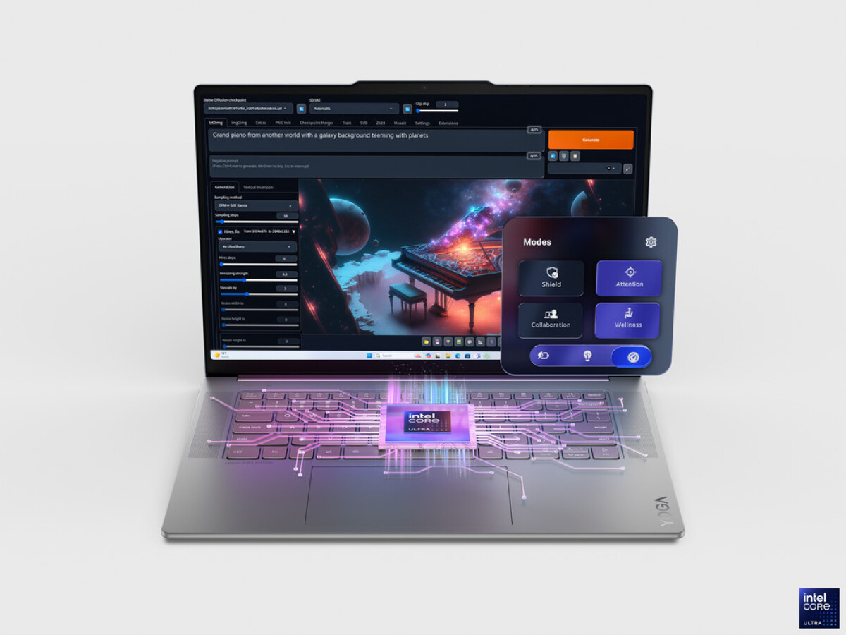 Notebook Lenovo Yoga Slim 7i Aura Edition