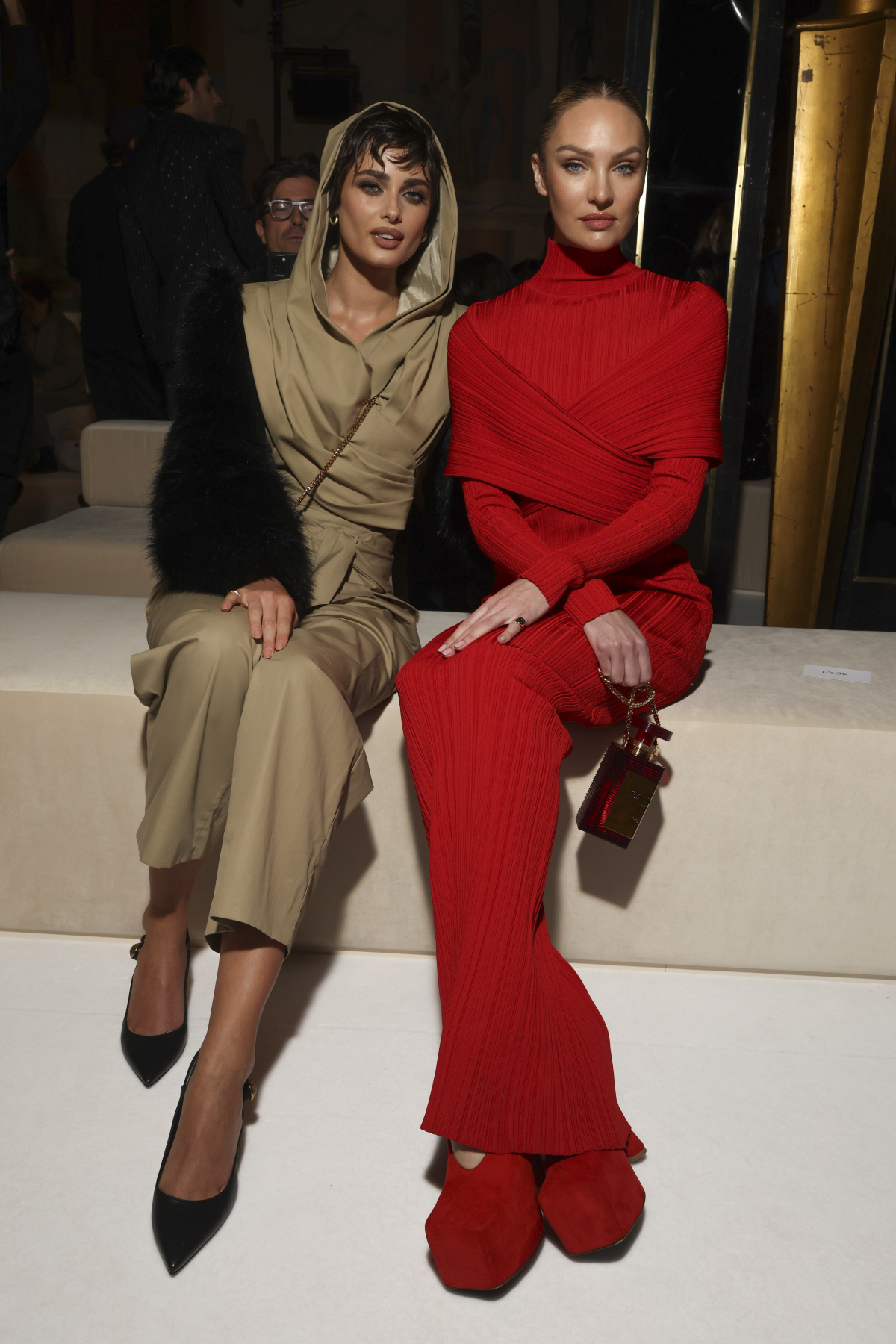 Taylor Hill (vľavo) a Candice Swanepoel 