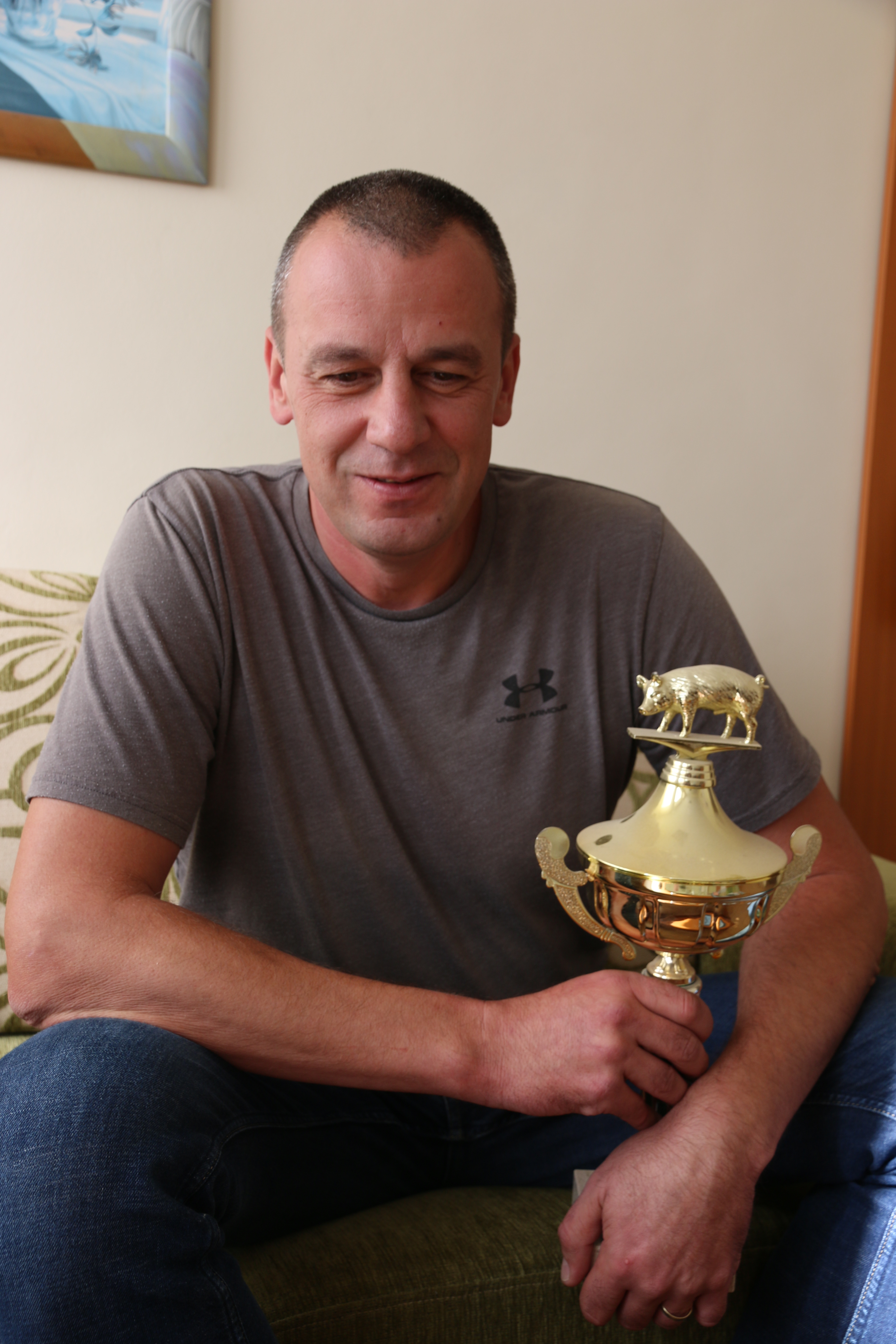 Predseda družstva Agrospol Boľkovce Rastislav Slocík je vášnivý chovateľ ošípaných.