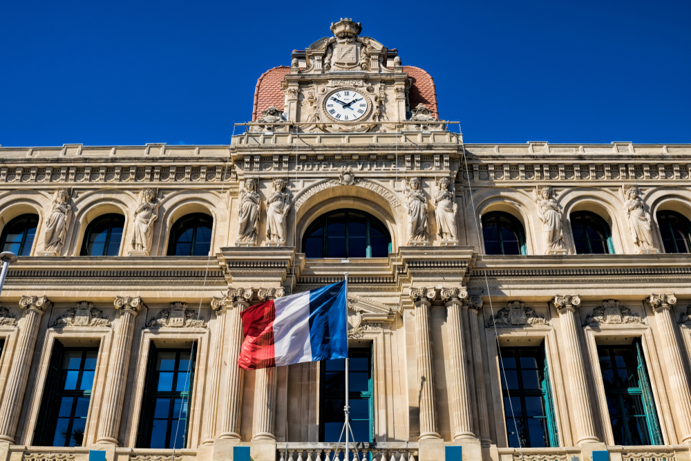 Radnica vo francúzskom meste Cannes.