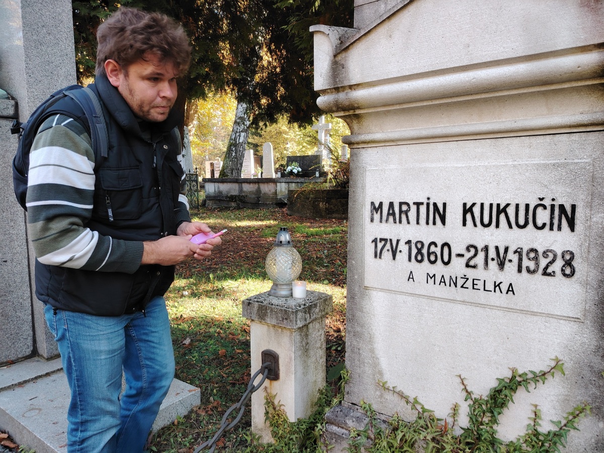 kukučín, hrob, Národný cintorín, Martin