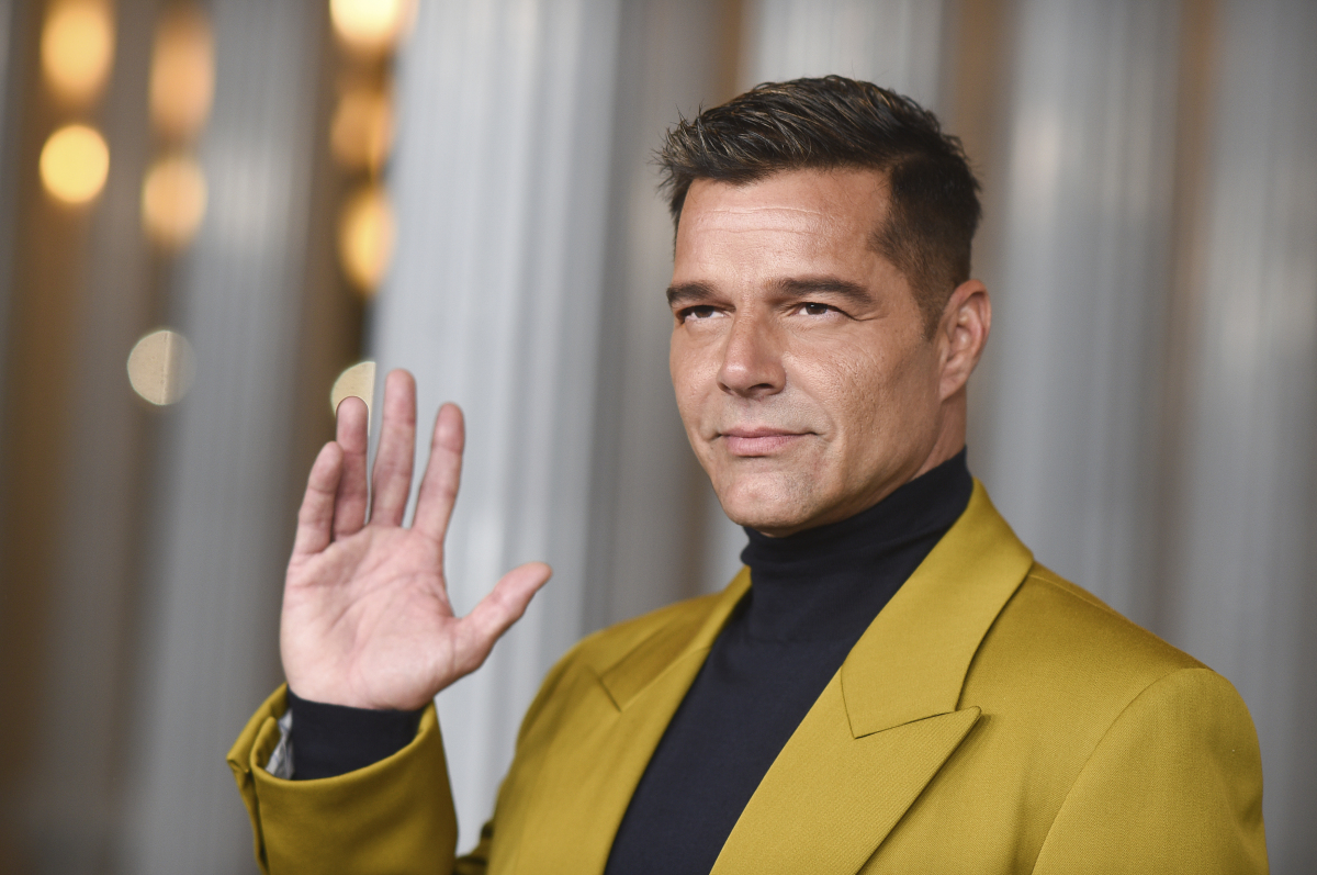 Spevák a herec Ricky Martin.