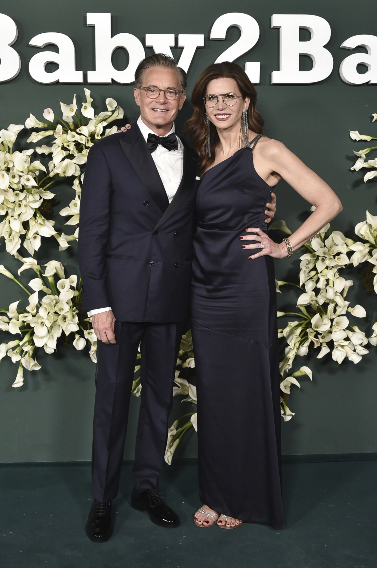 Herec Kyle MacLachlan a jeho partnerka Desiree Gruber.