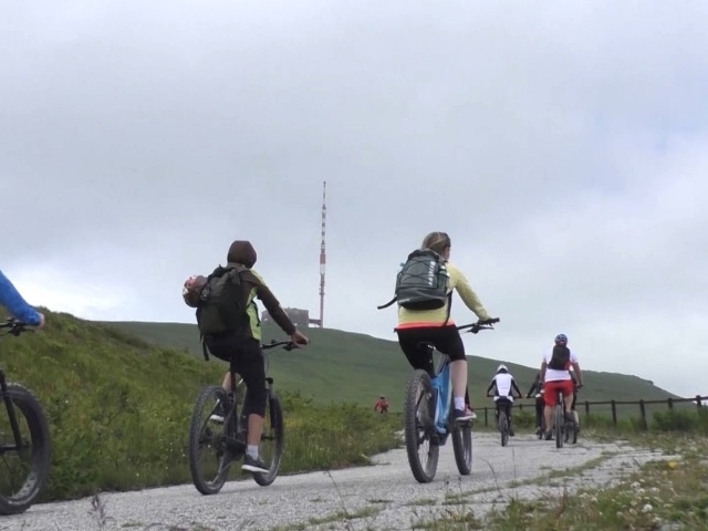 Kráľova hoľa, cyklisti