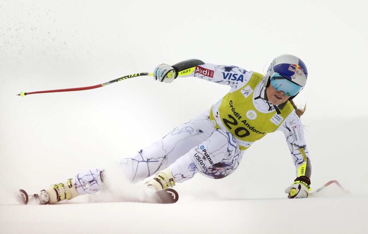 vonn zjazd
