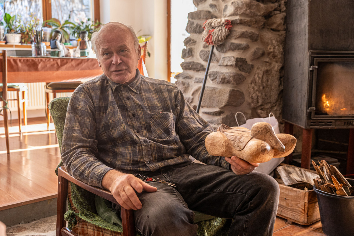 Peter Zoričák, umelecký rezbár,