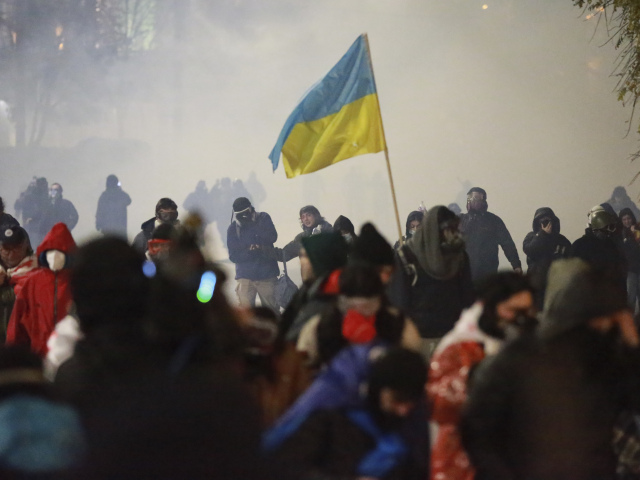 gruzínsko protest