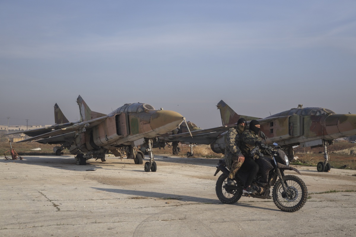 Stíhačka / Fighter jet / Syrian opposition / Sýria /