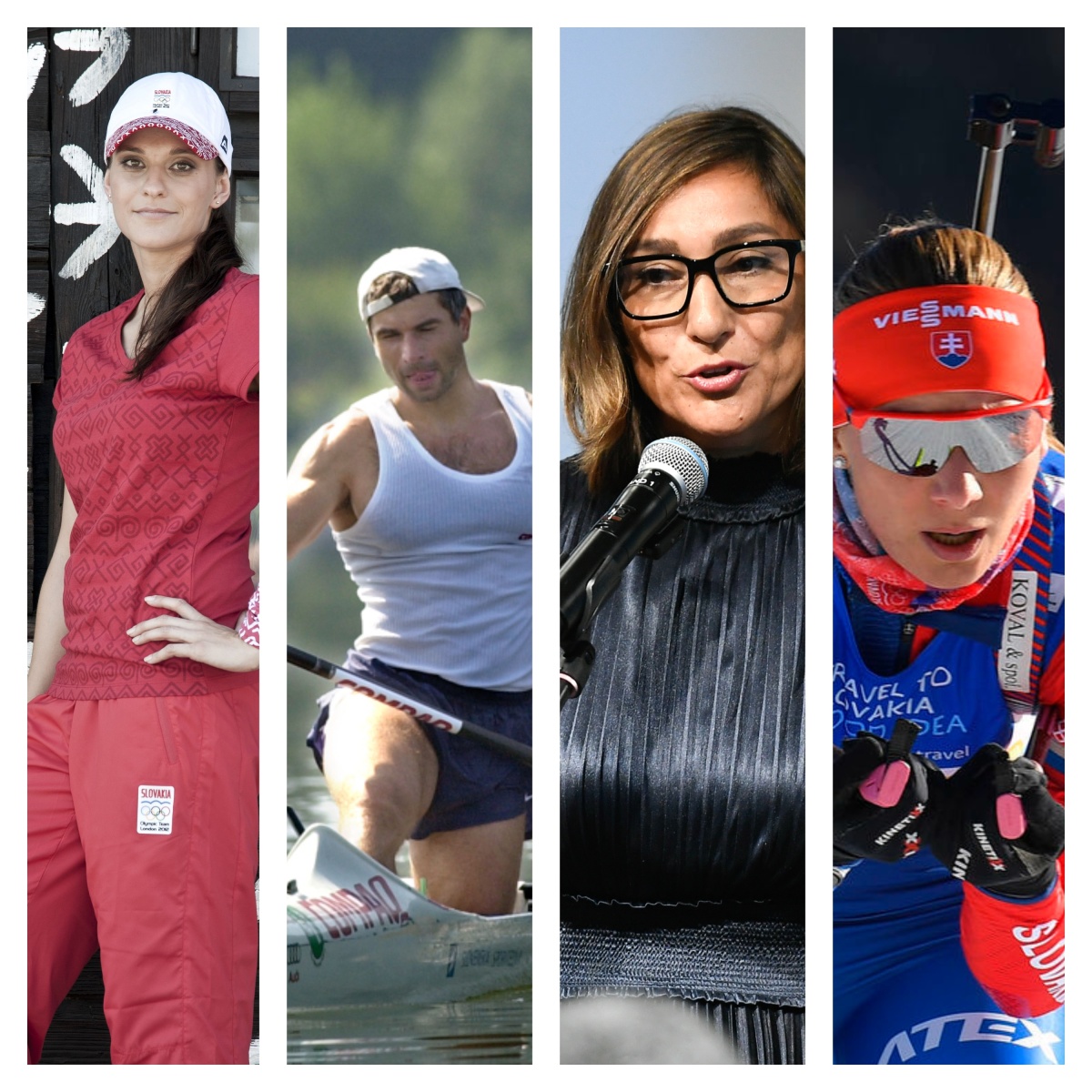 koláž olympionici SR
