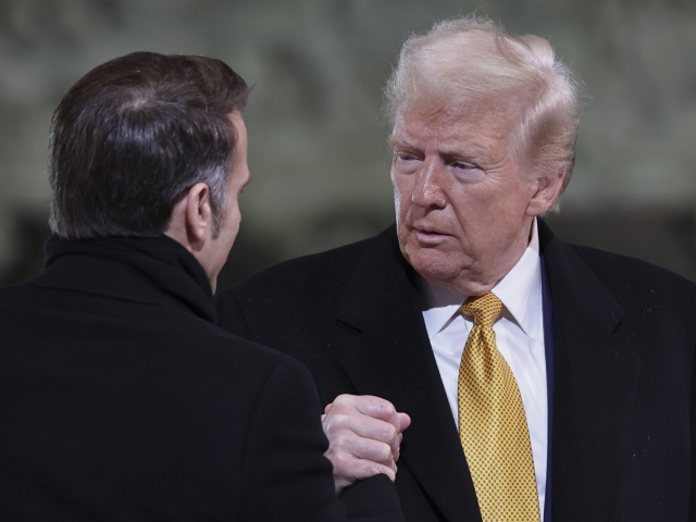 macron, trump