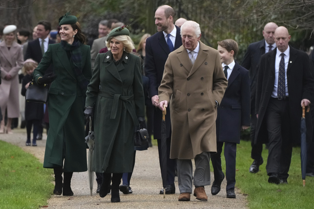 Britain Royals Christmas