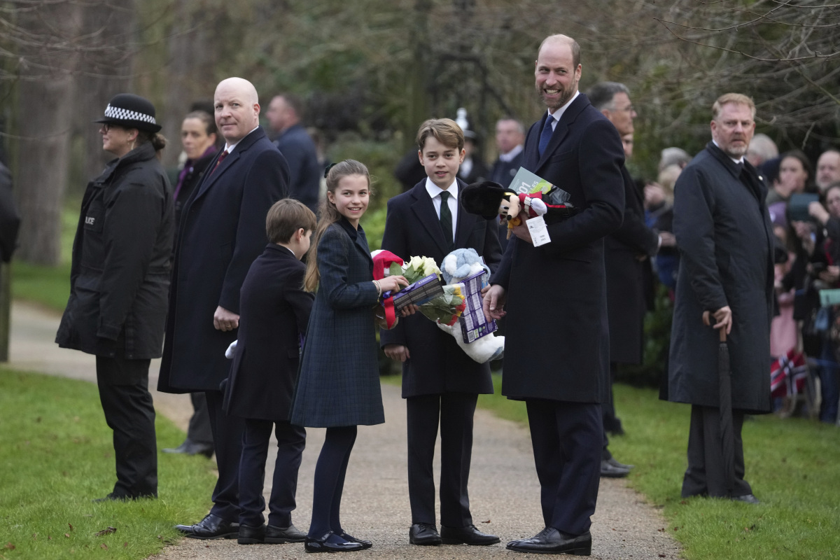 Britain Royals Christmas
