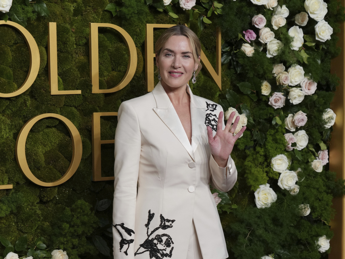 Herečka Kate Winslet prišla v komplete Erdem. 