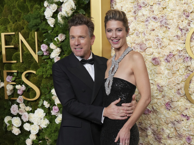 Herec Ewan McGregor a jeho partnerka Mary Elizabeth Winstead.