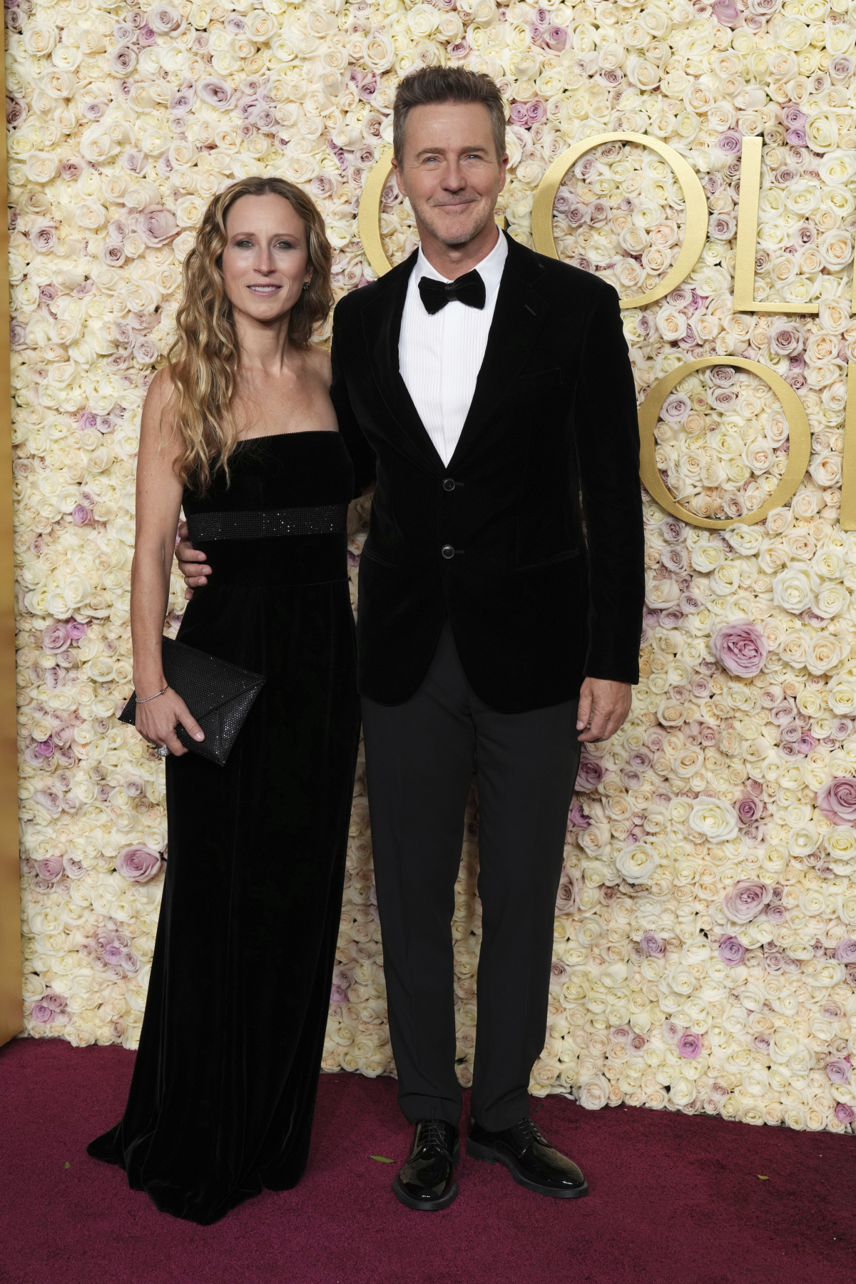 Herec Edward Norton a jeho manželka Shauna. 