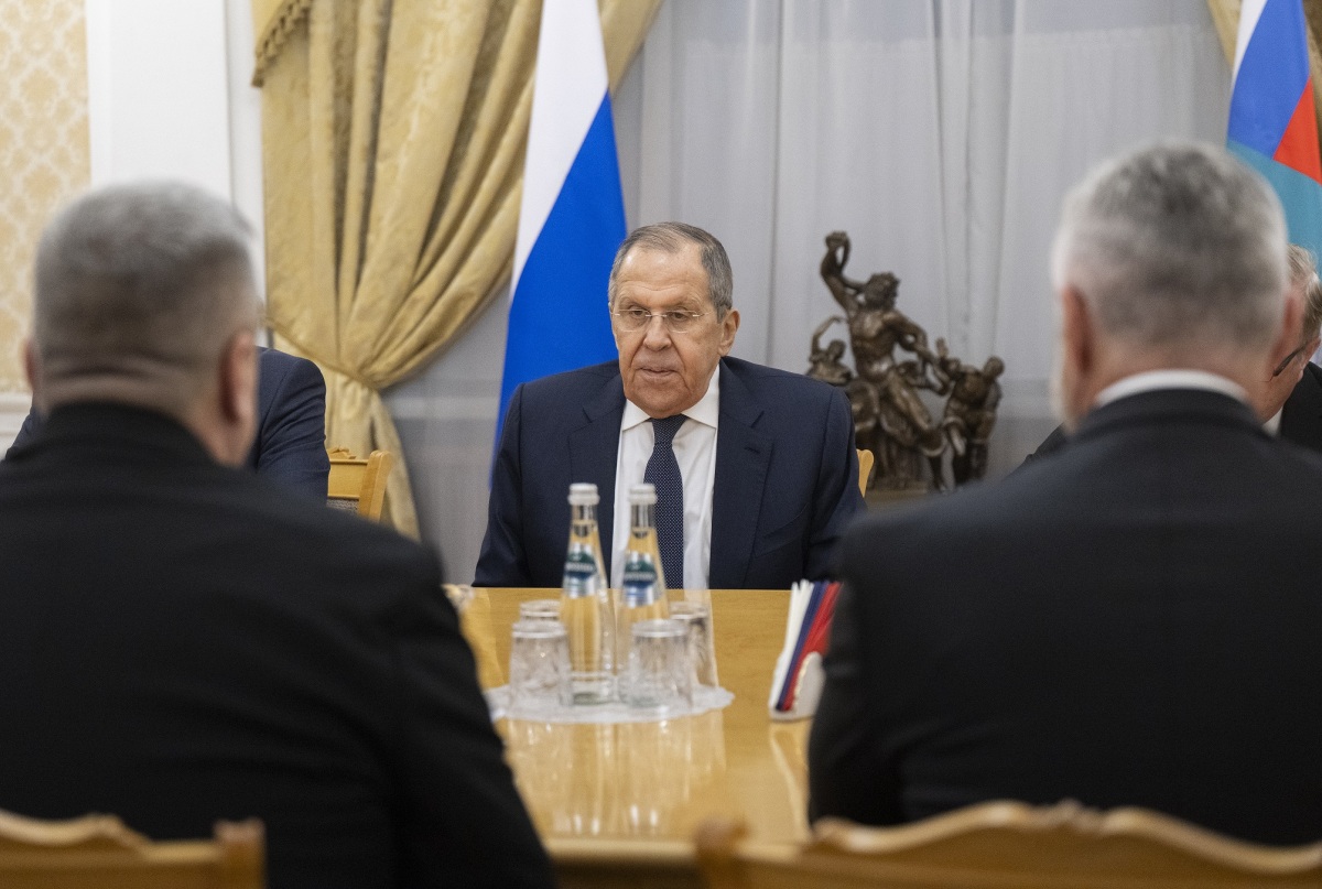 Rusko SR Danko Gašpar Lavrov NRSR návšteva uarus