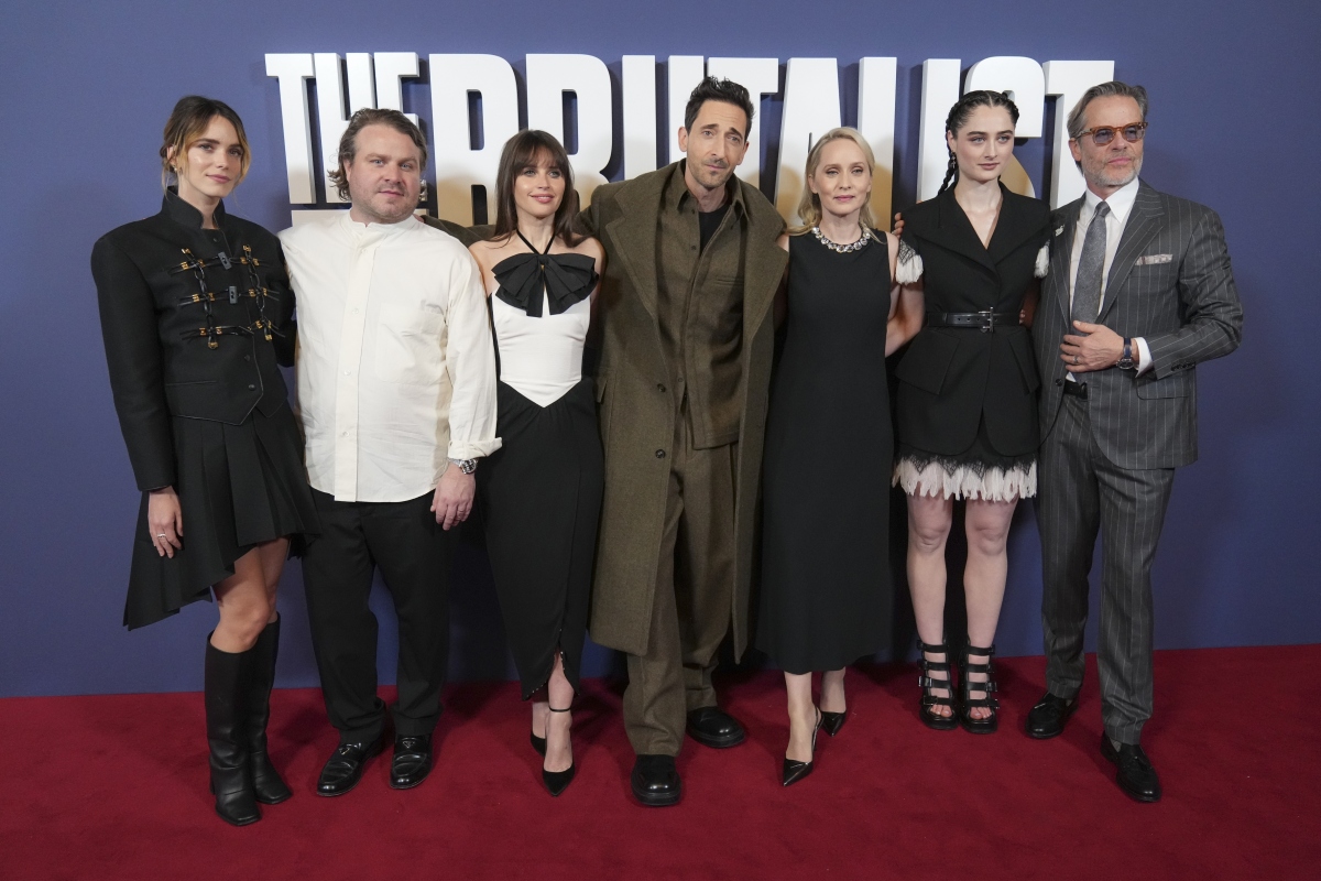 Britain The Brutalist Premiere