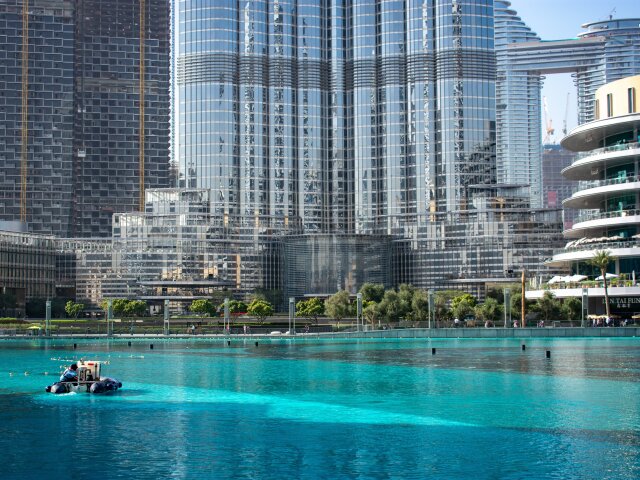 Burj Khalifa, Dubaj, SAE, Spojené arabské emiráty