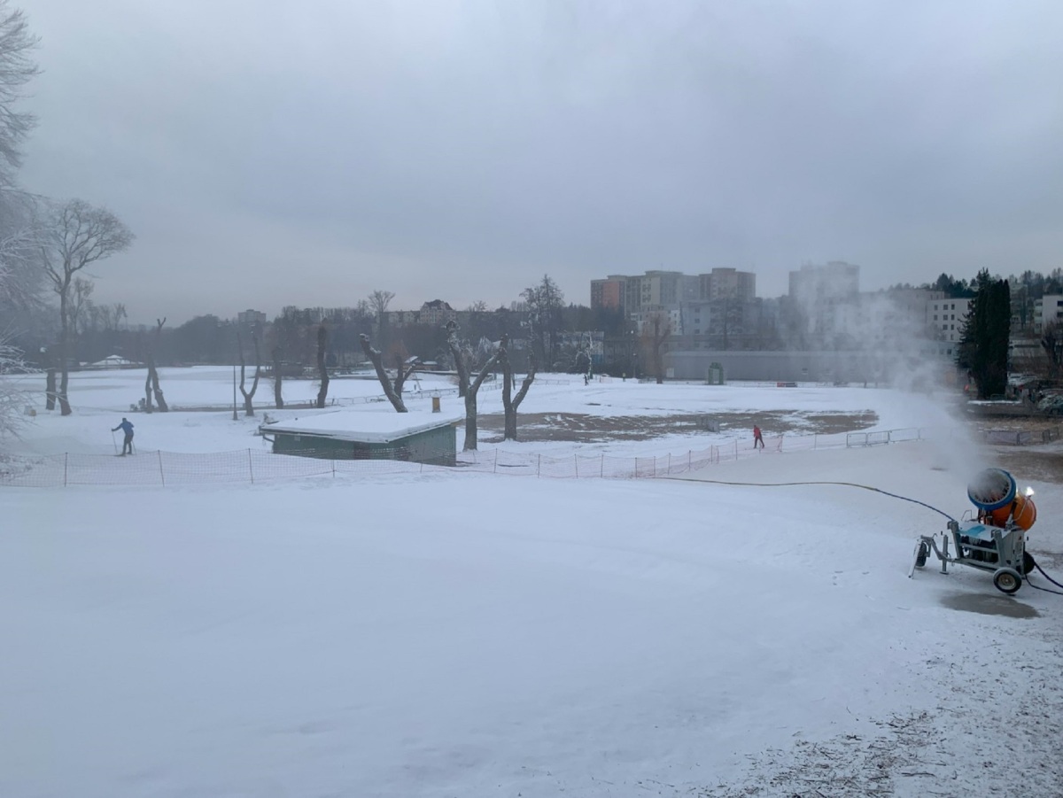 zasnežovanie, bežkovanie, Banská Bystrica