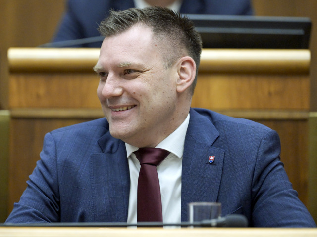 Minister životného prostredia Tomáš Taraba počas rokovania Národnej rady 21. január 2025.