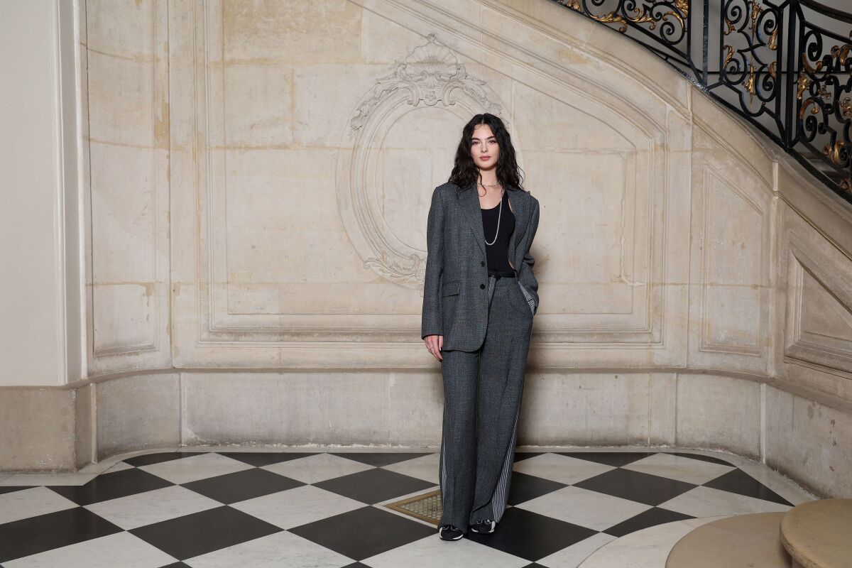 Deva Cassel na prehliadke Dior Haute Couture Jar/Leto 2025.