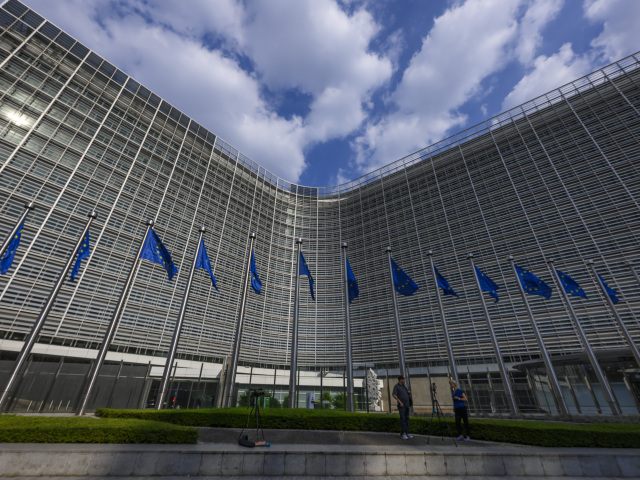 Belgicko Brusel budova EK Európska komisia