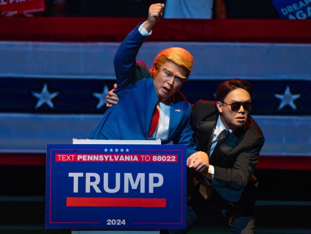 Donald Trump, Čína, opera, Hongkong,