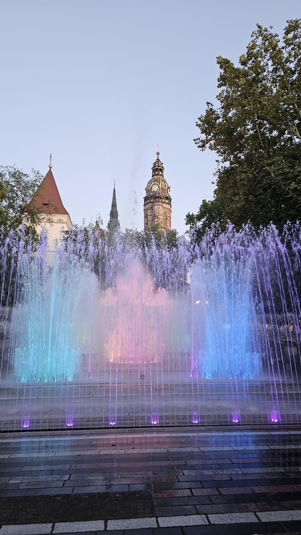 spievajúca fontána, Košice, mReportér