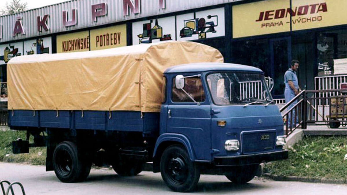 Aké nákladné auto je na obrázku?
