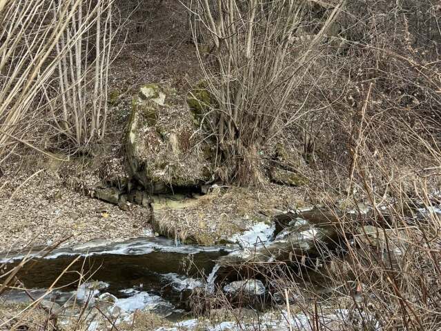 Kolačkov, zosuv pôdy